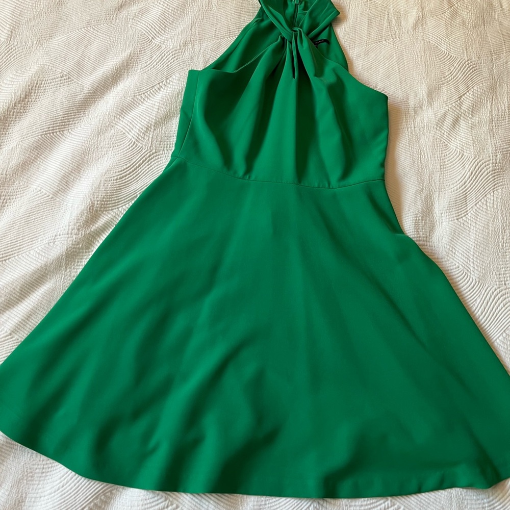 Alex Marie Vibrant Green Dress